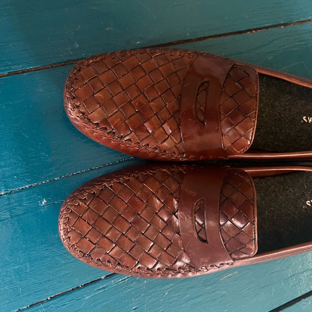 Robert zur 9 a brown leather loafers